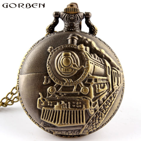 Locomotive Engine Design  Pocket Watch